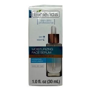 Bielenda Moisturizing Face Serum + Hyaluronic Acid Day/Night 1.0 oz. Exp 03/25